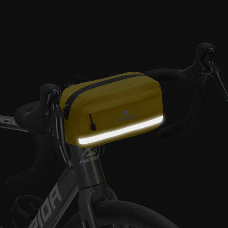 ANMEILU 7051 Bike Handlebar Bag Bicycle Front Frame Bag Cycling Storage Pouch ANMEILU 7051 Bike Handlebar Bag Bicycle Front Frame Bag Cycling Storage Pouch